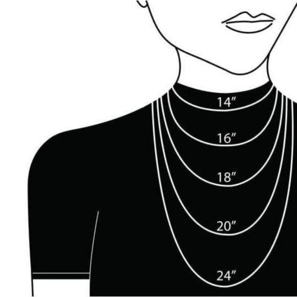 Sterling Silver CZ droplet necklace 18" 🆕 - Picture 8 of 8